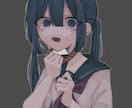 病み系動画イラスト、SNSアイコン等作成します 病み感のある仄暗いイラストを作成します イメージ1