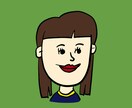 シンプルだけど、少し癖のある似顔絵描きます SNSのアイコンなどに使えるようなイラストをお探しの方に イメージ2
