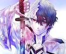 オリジナルのイラストを描いてデータでお届けします できるかぎりお客様の要望に近づけて精一杯描きます! イメージ1