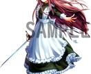 キャラクターのイラストをお描きします 立ち絵向きの全身イラストが欲しい方に。キャラデザも承ります！ イメージ2