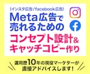 Meta広告｜売れるコンセプト設計アドバイスします Meta広告で売れるためのコンセプト設計＆キャッチコピー作り イメージ1