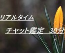 リアルタイムチャット鑑定＊相手の気持ちを鋭くみます チャット鑑定の実績のあるプロによる本格鑑定です イメージ1