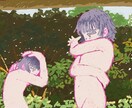 SNSのアイコンやヘッダーを描きます 個性的で目にとまるイラストを～プレゼントや動画用等～ イメージ4