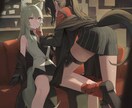 ご希望に沿えるイラストを届けます 雰囲気がありかっこいい〜可愛いまで幅広いイラスト制作します！ イメージ2