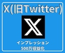 X収益化条件である500万インプ完全サポートします X(Twitter)を収益化し毎月収益を得たい方へ イメージ1