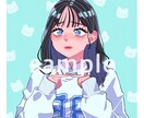 最短2日 ！コスパ最強！レトロポップ似顔絵描きます 配信用、SNSアイコンやお友達へのプレゼントに！ イメージ4
