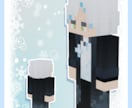 Vtuber・実況者向け！マイクラスキンを作ります 商用利用OK！『動画・配信』で自由に使えます！ イメージ3