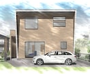 建築3Dパースを低価格で作成いたします 経験実績例： 住宅外観パース製作 ・住宅内観パース製作 イメージ1