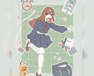 柔らかいアイコン・人物イラスト制作します 大切なキャラクターを雰囲気を、やさしい色合いで丁寧に描きます イメージ2