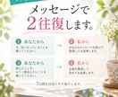 50代からの不安をメッセージで一緒に整理します まとまらない気持ちも、文字にすると見えてくる イメージ3
