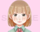 先着10名様限定価格！証明写真風アイコン描きます SNS等のアイコンに是非´`* イメージ2