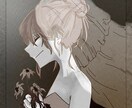 あなただけのアイコン描きます 白黒イラストが中心ですがカラーも希望があれば描きます! イメージ2