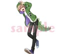 ほっぺが魅力的なかわいいイラスト描きます デフォルメも等身もお任せください！かわいく描きます！ イメージ10