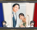 結婚式ゲーム風オープニングムービー作ります お二人の可愛いドット絵が会場を盛り上げます！ イメージ10