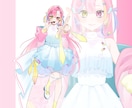 IRIAM•TRPG•ゲーム用立ち絵制作します IRIAM•TRPG•ゲーム用の立ち絵をキャラデザします！ イメージ4