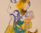 猫のイラスト描ます あなたのお家の猫のイラスト描きます。 イメージ2