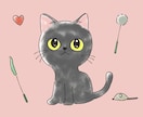 ねこちゃんのほんわかイラスト描きます あなたの愛猫をイラストに！アイコンやグッズにしてみませんか？ イメージ4