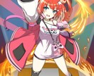 かわいい系の女性のイラストを描きます デフォルメ、全身絵も対応可能です！ イメージ1