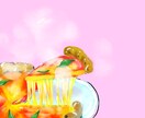 食べ物のイラストを描きます 食べ物を美味しそうに一生懸命描きます イメージ2