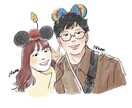 ふんわり優しい似顔絵お届けします （デジタル納品）❤︎記念日、プレゼント、アイコンに❤︎ イメージ6