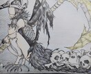 色鉛筆でお好きなのイメージでキャラクターを描きます 世界に一つだけのイラストを欲しい方に! イメージ2