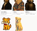 全て込み！愛犬をアート風アクスタにしてお届けします 世界で1つしかない愛犬のアクスタを毎日愛でられる！ イメージ2