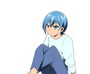 アニメ風な専用アイコン描きます SNSのアイコン等を作成します、お気軽にご相談ください イメージ3