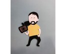 挿し絵を描きます あなたのオリジナルキャラクターや似顔絵描きます！ イメージ5