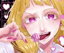SNS用のアイコンイラスト作成します SNS等で使えるアイコンイラスト(顔メイン)を作成します。 イメージ2