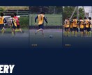 サッカーチーム・クラブの公式サイト作ります チーム紹介・選手一覧・試合日程まで全部入り イメージ3