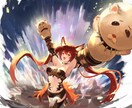 簡単な背景なら無料！あなただけのイラスト描きます 物語、可愛さ、かっこよさのあるイラストをあなたにお届け！ イメージ2