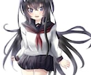 最短当日納期】可愛い目を引く女性イラスト描きます 納品最短1日！実績作りのためお安く引き受けます イメージ3