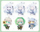 かわいいミニキャライラストお描きします 動画配信、ショート動画、SNS、プレゼントにいかがですか？ イメージ10