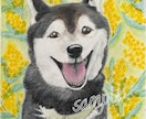 アナログ、デジタルどちらでも描けます 愛犬家のための世界に一つの愛犬似顔絵♡ イメージ2
