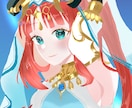 思わず目が惹くキラキラなイラストを描きます ご希望に沿ったキラキライラストを描けます！ イメージ5