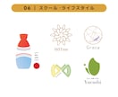 カフェ・雑貨・サロン等の温かいロゴを制作します 良いサービスには、良いお洋服(ロゴ)を着せましょう！ イメージ7