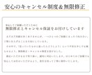 修正費用⭐︎に不安ありませんか？無制限で解決します 修正追加費用ゼロ！納得できるまでとことんロゴ作成します。 イメージ3