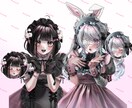 こだわりのつまったかわいいイラストお届けします ♡1枚絵、動画サムネイル、グッズイラストご相談ください♡ イメージ8