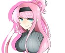 SNSのアイコン向けのイラストを描きます アニメ塗りのかわいいイラストをお届けします！ イメージ6