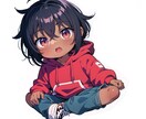 配信アプリSNSに使用可能なアイコン描きます 基本3000円のみで可愛いあなただけアイコン イメージ3