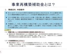 事業再構築補助金の事業計画書を作成サポートします 政府系金融機関出身プロが事業計画書作成をサポートします イメージ2