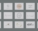 オシャレな英語ロゴのデザイン制作いたします 世界でひとつのオリジナルデザインです。 イメージ1