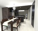 住宅のプラン検討中の方！完成イメージを３D化します 超美麗パース！CAD図面がなくても写真、PDFでも可能です！ イメージ3