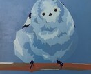 人物は描けませんがいろんな色で動物や花を描きます アクリル絵の具を使って色で表現します イメージ5