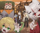 可愛さの中に少し格好良さあるイラストをお描きします ケモ耳,ショタ,和風ものをよく描いております イメージ10