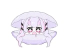 最短即日納品！可愛いちびきゃらを描きます ガサガサ線画でゆるっとかわいく！商用利用OK！ イメージ6