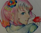 SNS用のアナログアイコン描かせていただきます アニメキャラから創作まで、要望に合わせて即対応！！ イメージ7