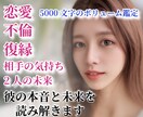 恋愛鑑定◆彼の気持ち・復縁・不倫・未来を鑑定します ❣️タロット・ルノルマン・5000文字・24時間でお届け❣️ イメージ1