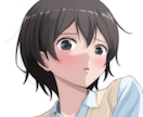 アニメ塗りのSNS用アイコンをお描きします 可愛い系の女性キャラが得意です。気軽にご相談ください！ イメージ9