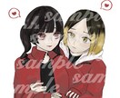 アイコン イラスト 夢絵 描きます 小さい要望も受け入れます！丁寧にかわいく仕上げます！ イメージ2